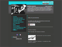 Tablet Screenshot of master-ups.com